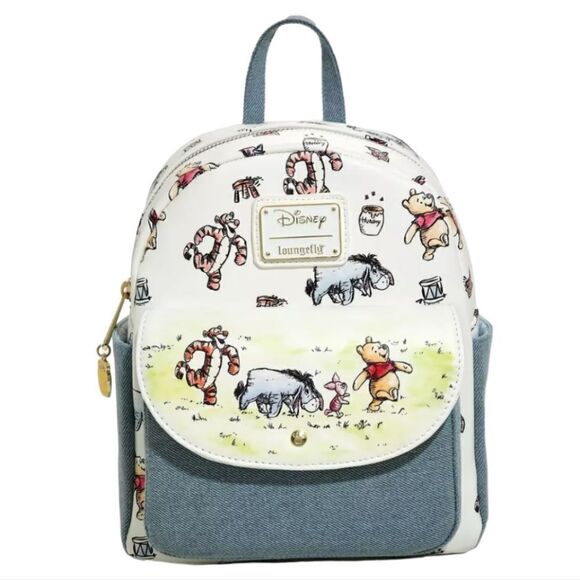 Loungefly Disney Classic Winnie the Pooh Mini Backpack - Picture 1 of 5